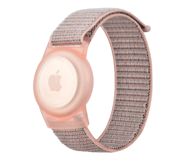 TECH-PROTECT Opaska Dziecięca Nylon do Apple AirTag pink 9589046926037 - 1125797 - zdjęcie